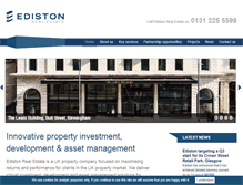 Tablet Screenshot of ediston.com